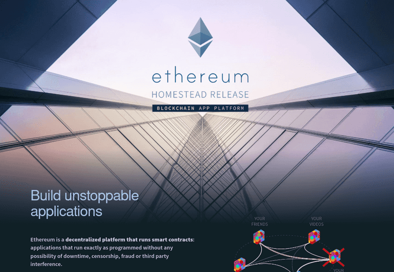 Ethereum.org Xây dựng các ứng dụng không thể ngăn cản