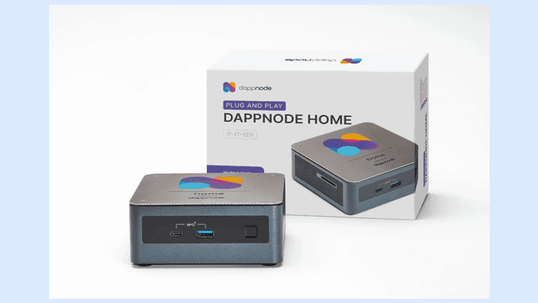 DappNode Home.